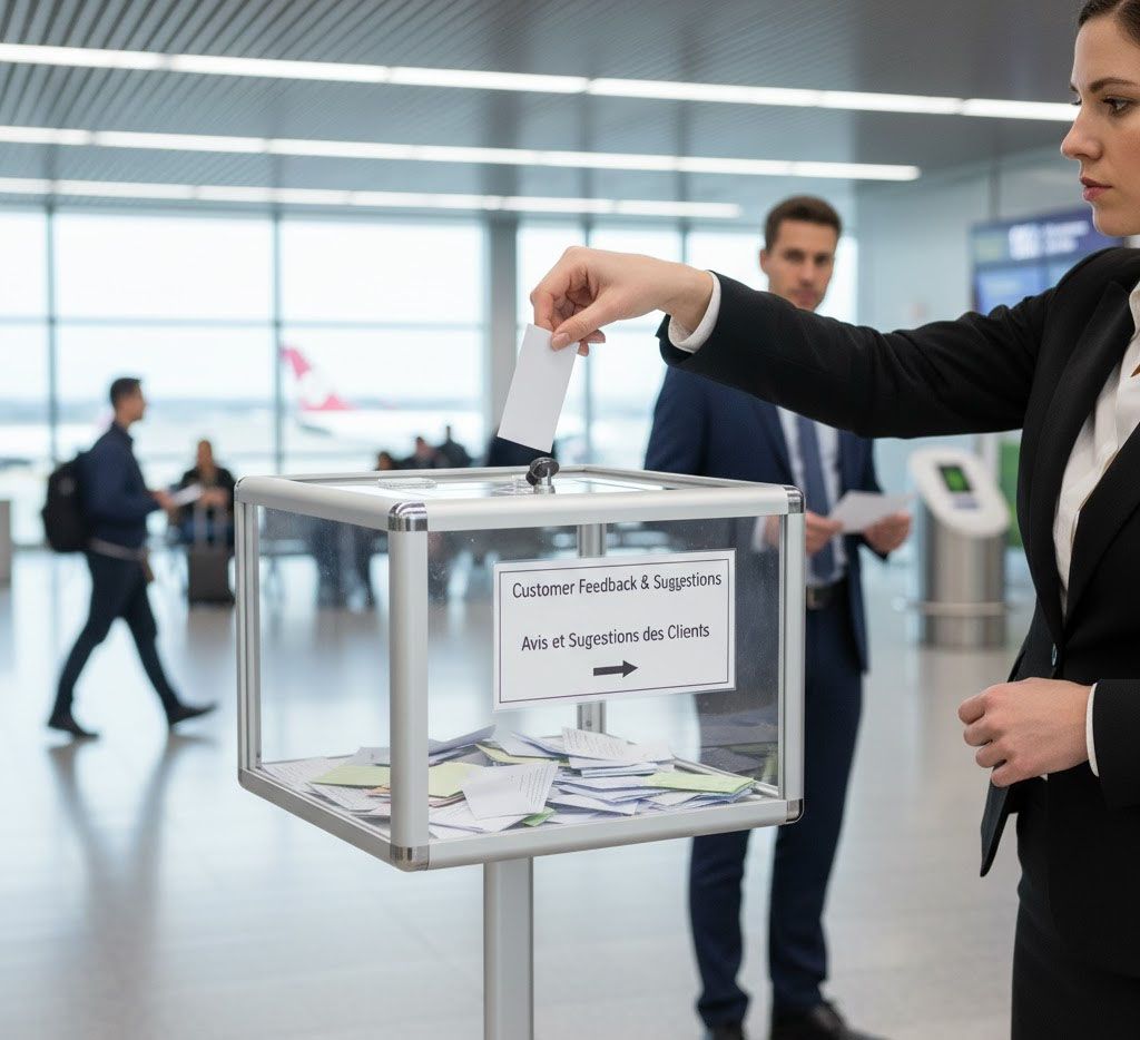 grande urne suggestions sur pied aluminium format 40x40 cm salon professionnel manifestation suisse