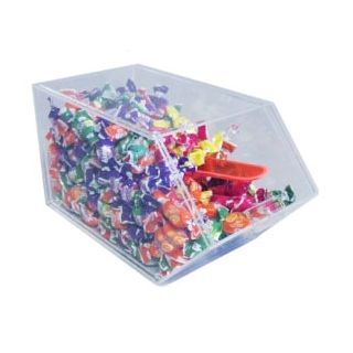 Présentoir alimentaire plexiglas 1 compartiment