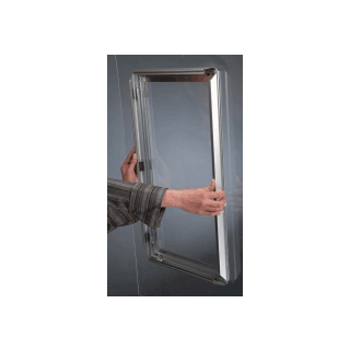 Cadre porte affiche A3 sur vitre