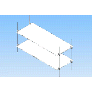 Etagère plexiglas SCP064