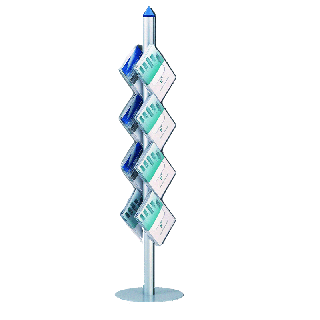 Présentoir PyramideA4