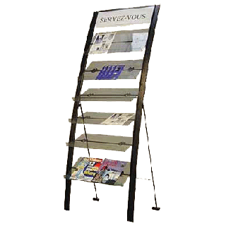 Présentoirs dépliants et brochures C7