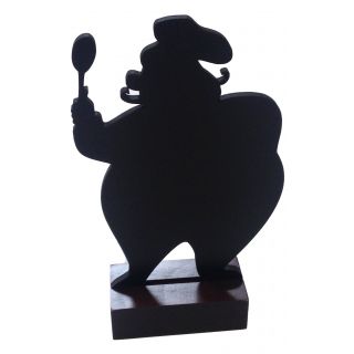 Chevalet de table ardoise chef