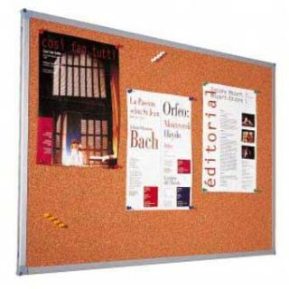 Tableau liège aggloméré 45 x 60 cm cadre PVC