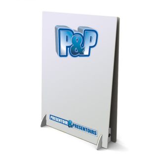 Chevalet de comptoir A3 portrait Recto Verso personnalisé