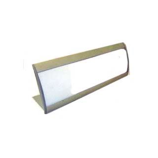 Chevalet porte nom alu 30 x 150 cm simple face