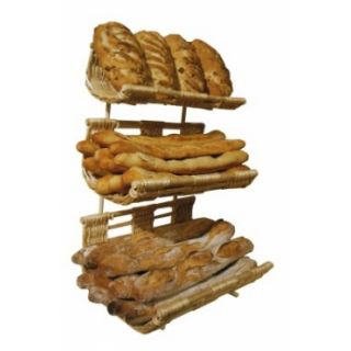 Etagère de comptoir osier 3 niveaux PC83