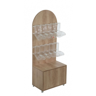 Meuble 10 coffrets ALIM420BOIS