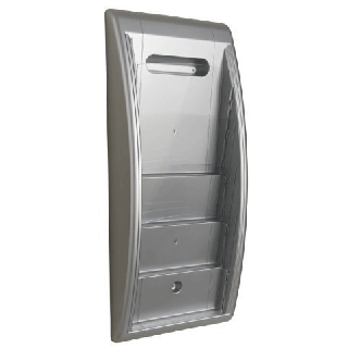 Porte brochures A4 mural PAP4A4G