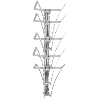 Porte brochures A4 mural PAP5C