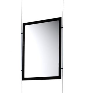 Porte affiche Lumineux A4 LED vertical LEDA4V vide