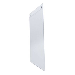 Porte visuel mural plexiglas A3 Vertical prépercé avec vis