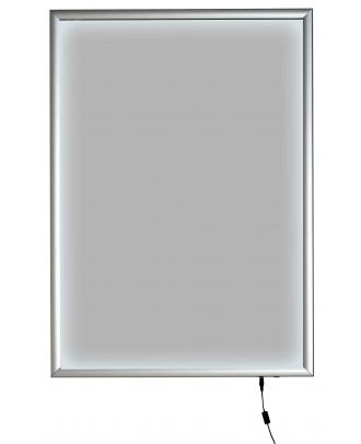 Cadre A2 porte affiche avec LED