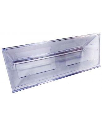 Chevalet porte nom plexiglas 250 x 90 mm PPK773