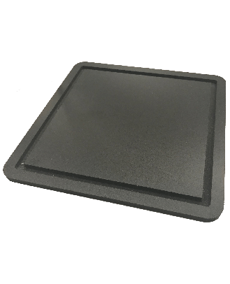 Socle PVC noir pour cube 15 x 15 x 15 cm SCLPVCBK15