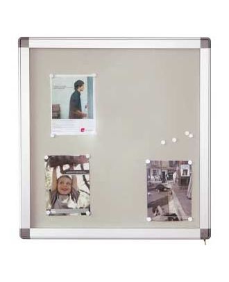 Vitrine intérieure fond métal RADMETPMMA 4A4